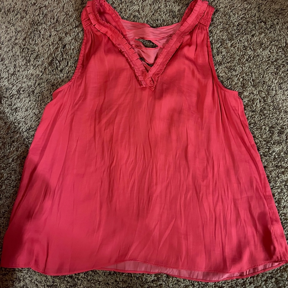 DO+BE Hot Pink Tank Top with cute tie in back